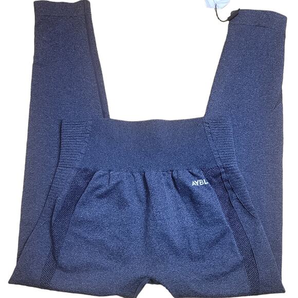 AYBL #BEAYBL Balance V2 Seamless Leggings Speckle Black Women's Size L NWT - Picture 3 of 8